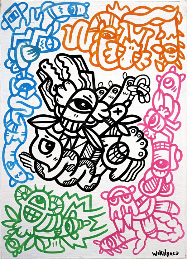 « 4ELEMENTS » 50x70cm