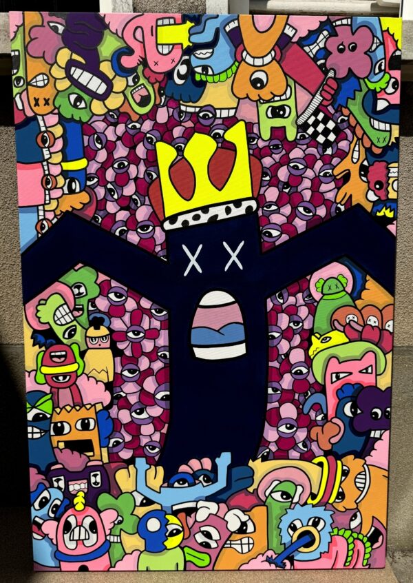 "KING OF THE HILL" 80x120 cm