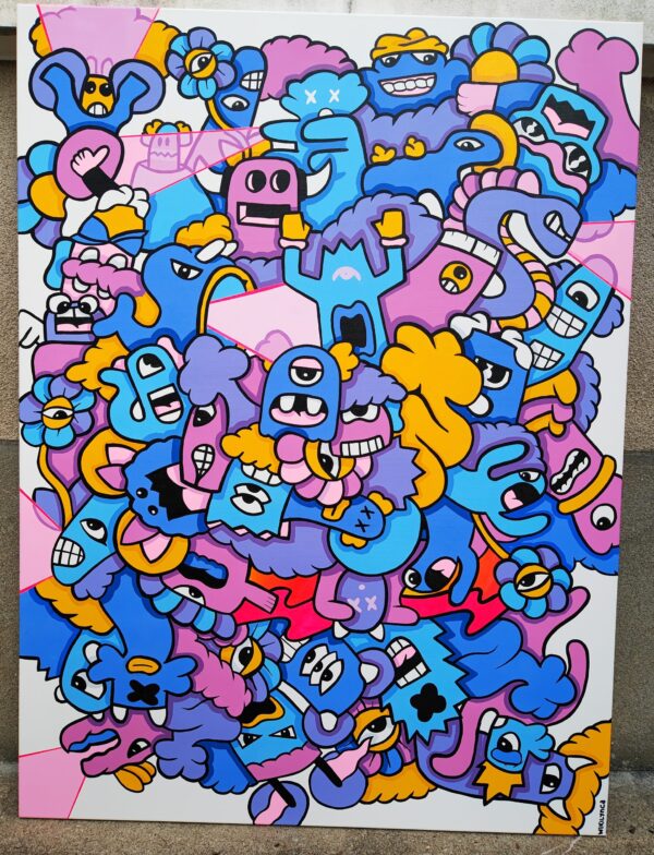 « LIGHTS » 97x130cm