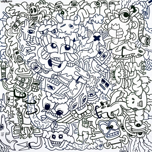 "FREESTYLE" 100x100 cm