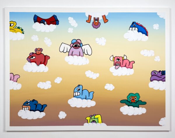 "NOUVEAU MONDE" 97 x 130 cm