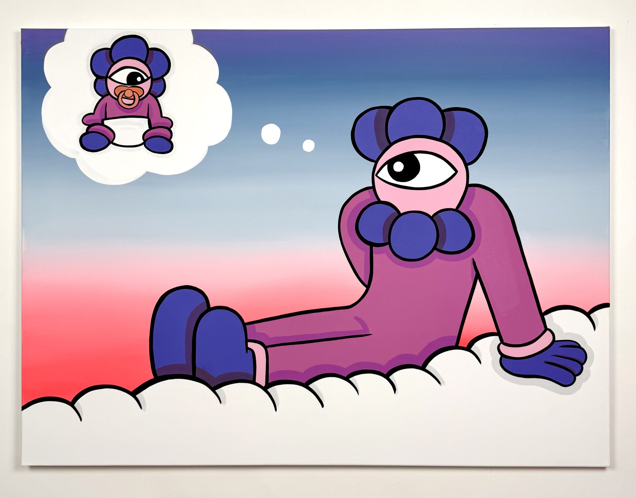 "MENM SAN" 97 x 130 cm